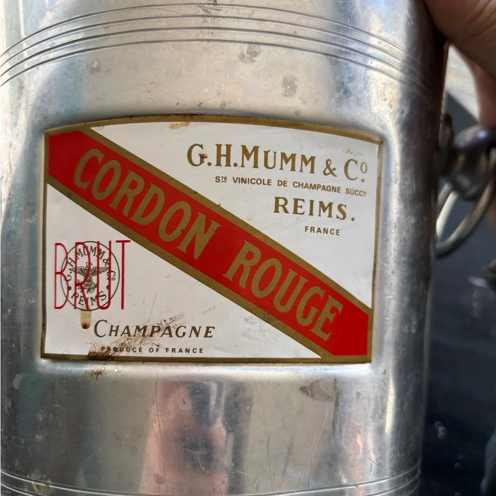 vintage french champagne bucket
